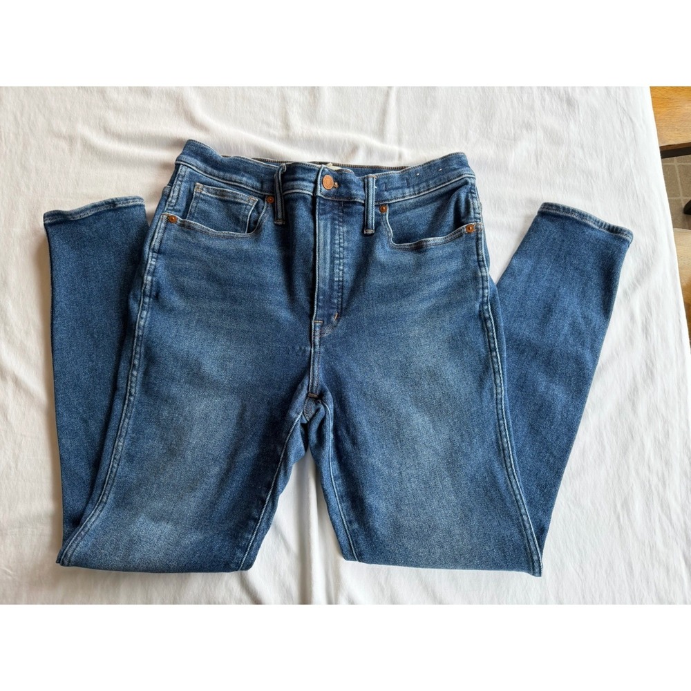 Madewell Women's 10" High Rise Skinny Jeans Size 30, Soft, Freshly Laundered